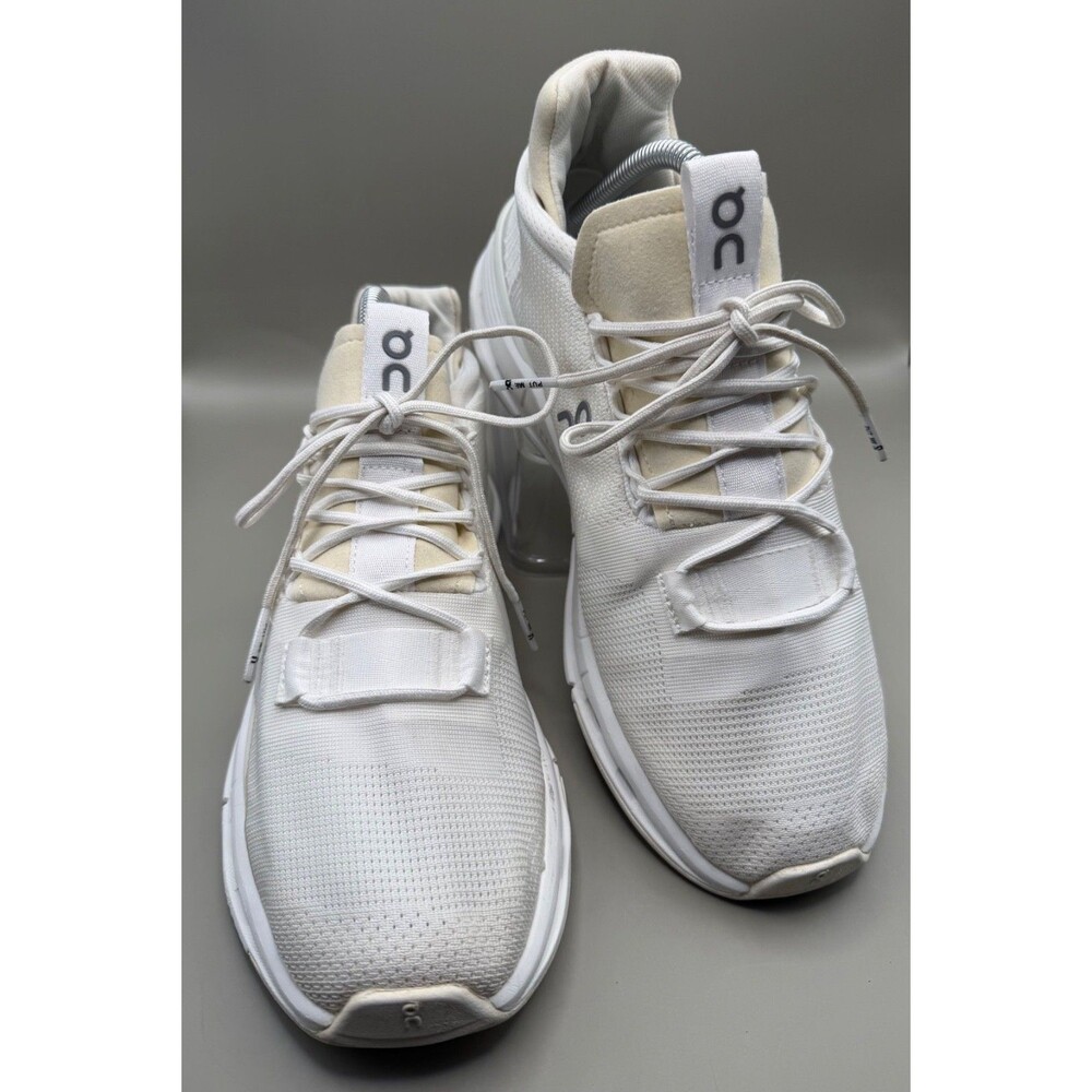 On Cloudnova Mens Size 8.5 White Ivory Running Athletic Sneakers 26.98225